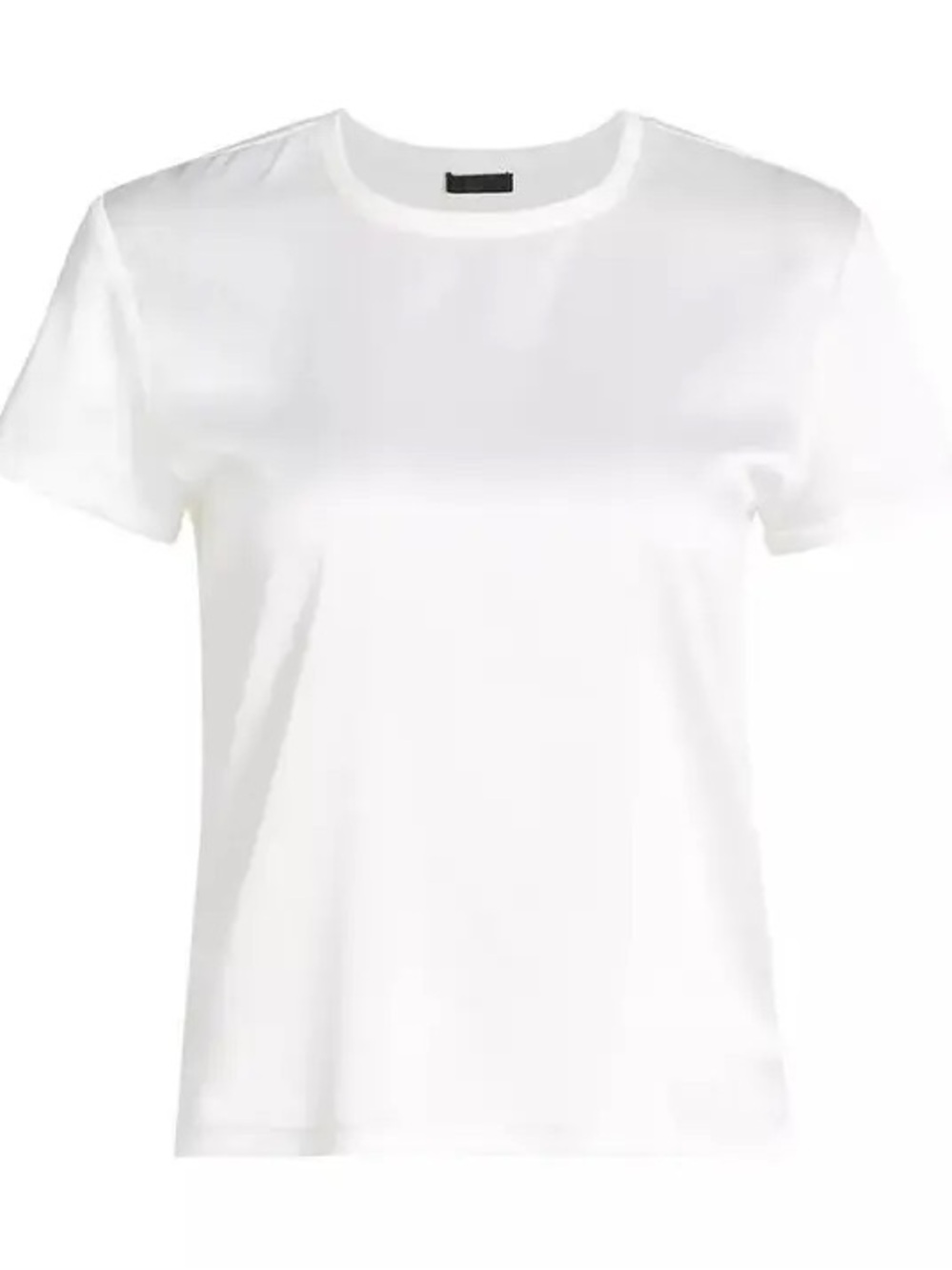 ATM ANTHONY THOMAS MELILLO Silk blend Crew White Tee, medium